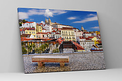 Obraz Pokojné ráno v meste 1370